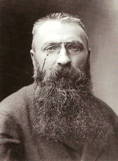 Auguste Rodin Portrait by Nadar, 1891